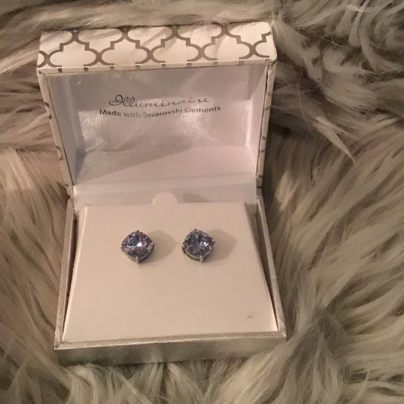 💜 Beautiful Amethyst Earrings 💜 - Picture 2 of 6